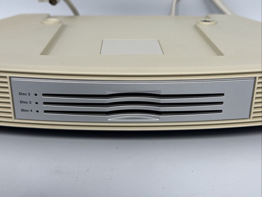 Bose Wave Music System White 3-Disc Multi-CD Changer / WORKING