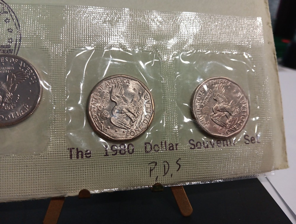 1980 Dollar Set PDS Susan B Anthony