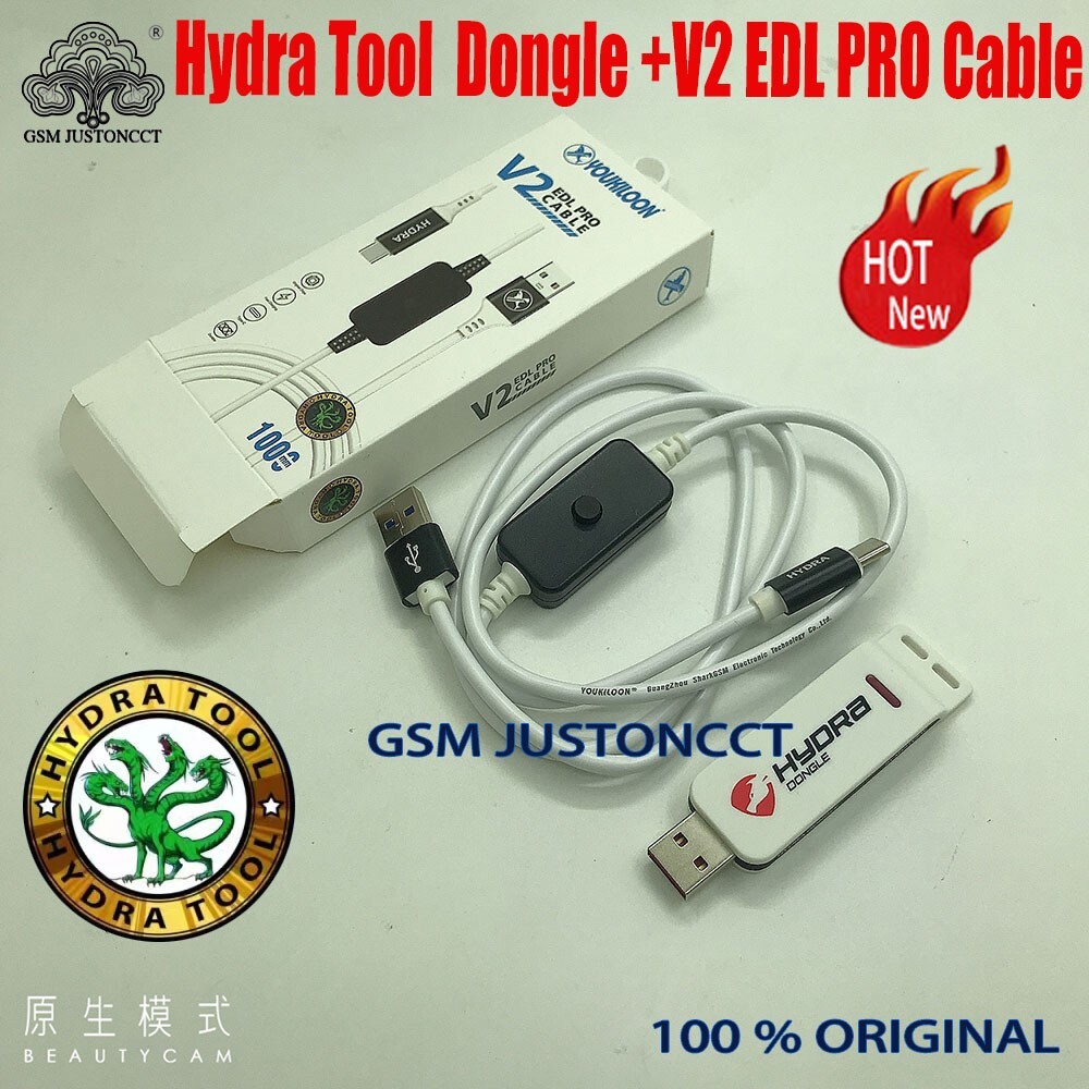 hydra dongle dongle with hydra v2 edl pro cable