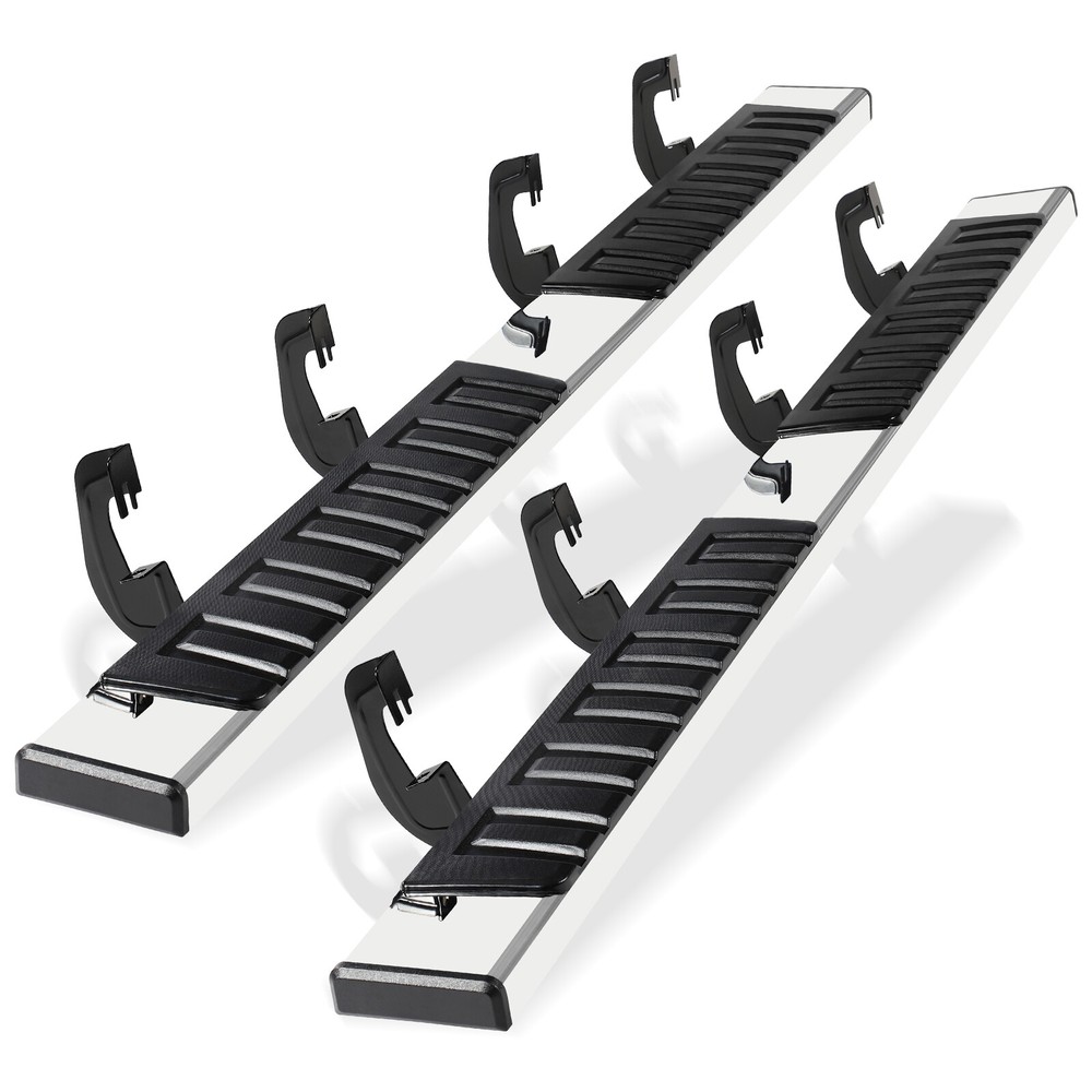 For 07-18 Chevy Silverado Double/Extended Cab 6FT Running Board Side Step Bars