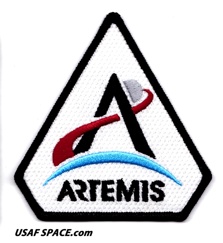 Authentic ARTEMIS PROGRAM - ORIGINAL A-B Emblem - NASA - 4"- SPACE PROGRAM PATCH