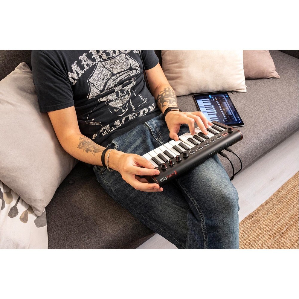 IK Multimedia iRig Keys 2 Mini Compact 25-Key MIDI Controller