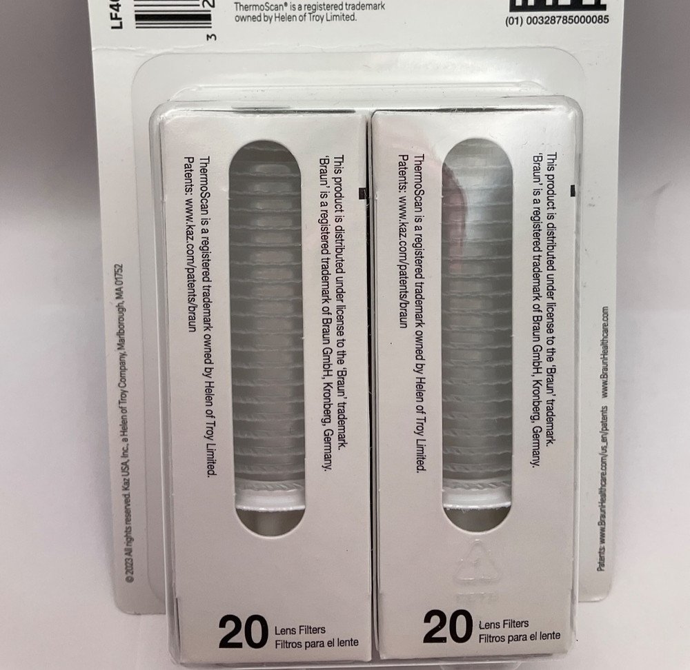 Braun ThermoScan Lens Filter for Ear Thermometer 40 pcs