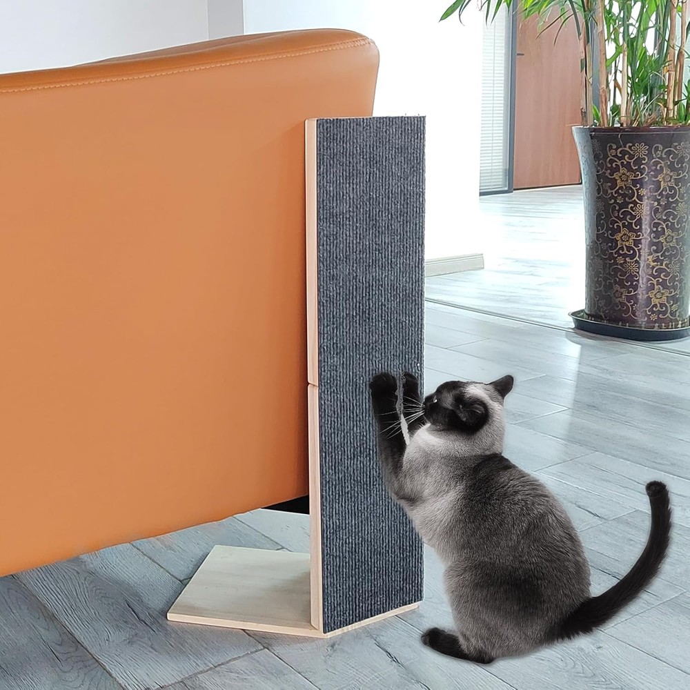 24" Tall Couch Corner Scratching Post with 3Pcs Replaceable 3 color
