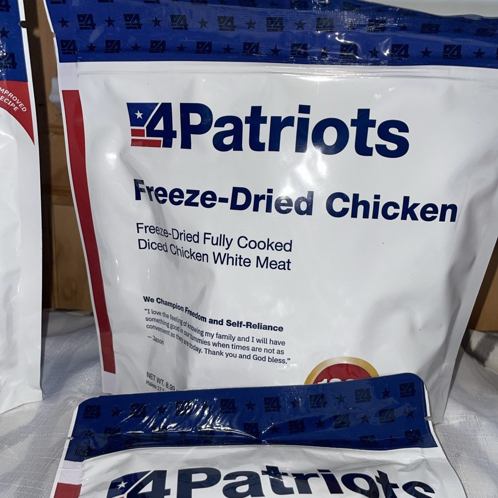 4 Patriots Survival Food 7 Packets