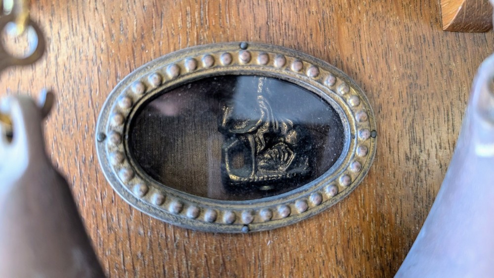 Dutch Zaandam Weight-Driven Wall Clock