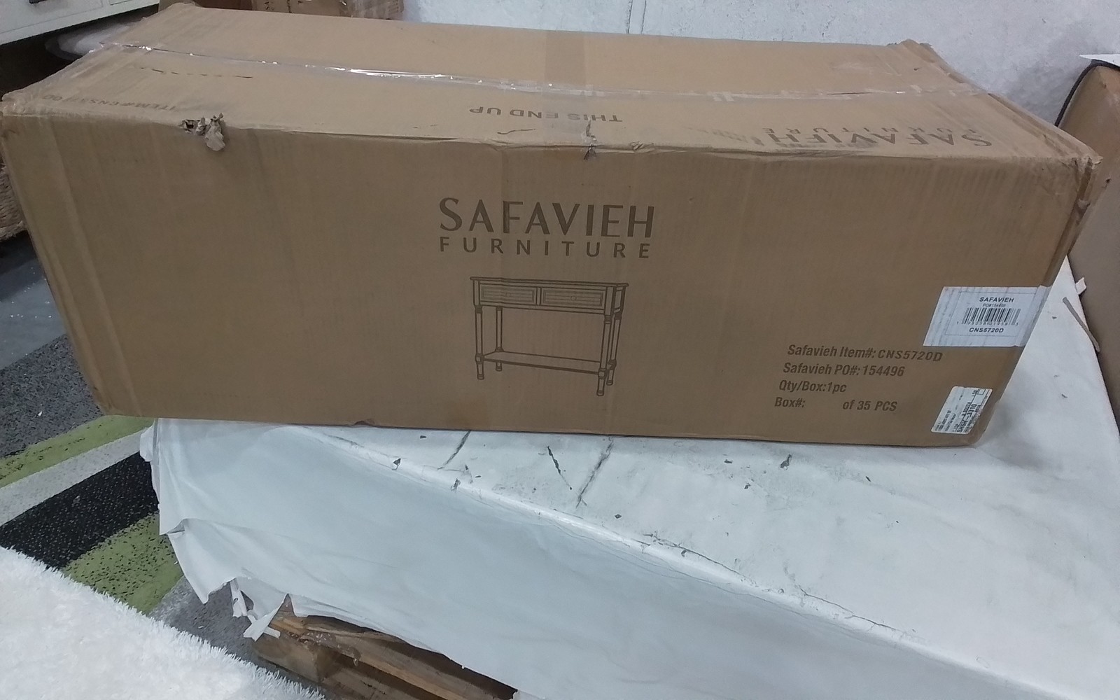 Safavieh TATE 2DRW CONSOLE TABLE, Reduced Price 2172782332 CNS5720D