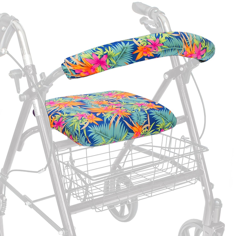 Universal Rollator Walker Seat and Backrest Covers (Island)