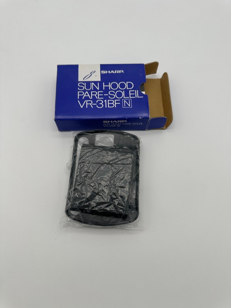 SHARP VIEWCAM SUN HOOD VR-31BF N Open Box, Never Used Excellent Condition