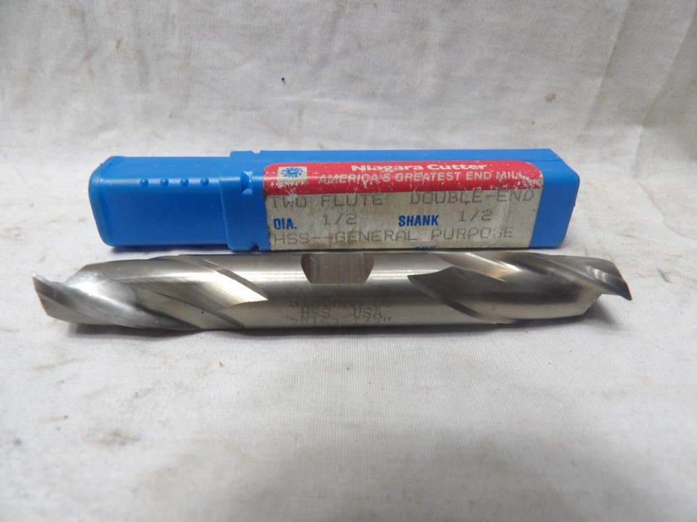 Niagara Double End 1/2" 2 Flute End Mill
