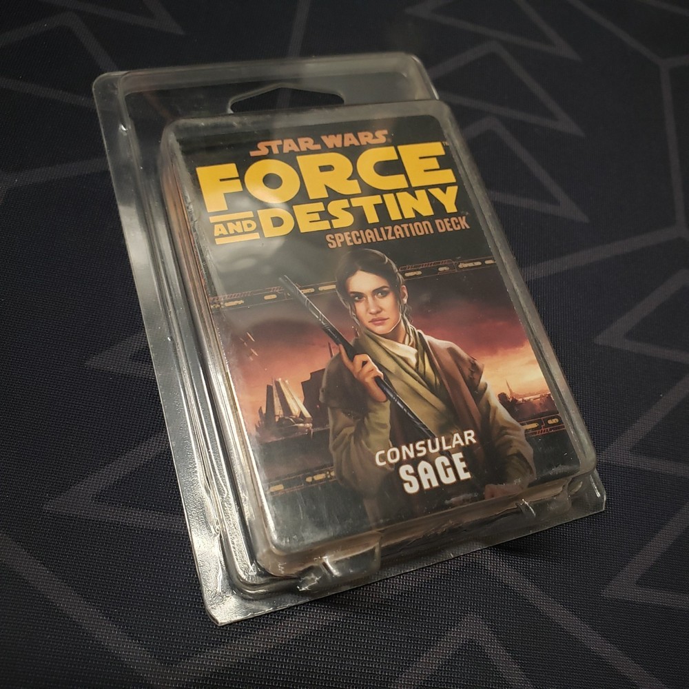 Star Wars: Force and Destiny - Consular Sage Deck (RPG Accessory) FFG Narrative