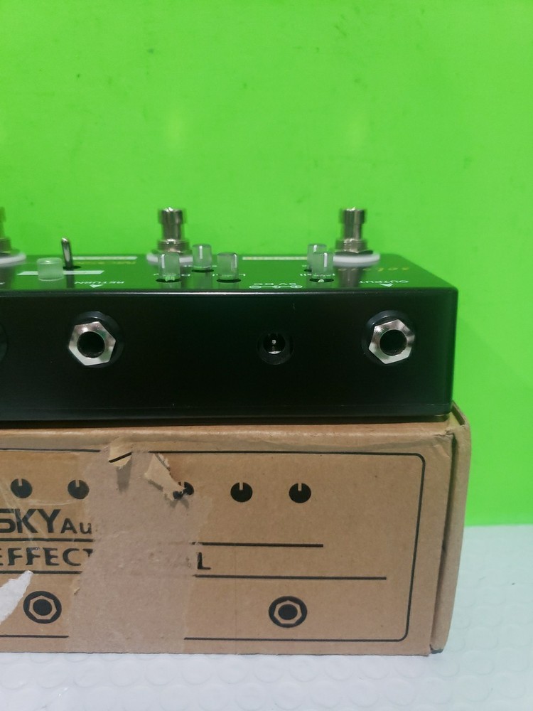 MOSKY Sol918 Guitar Multi Effect Pedal Reverb Delay FX Loop Overdrive Distortion
