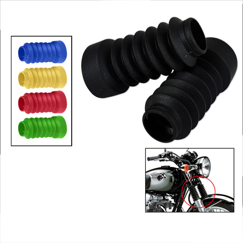Motorcycle Rubber Fork Front Boots For JOG50 JOG90 Red
