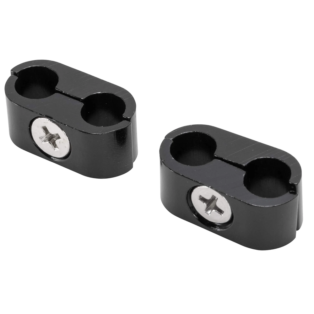 Cycle Standard Spark Plug Wire Separators - Black