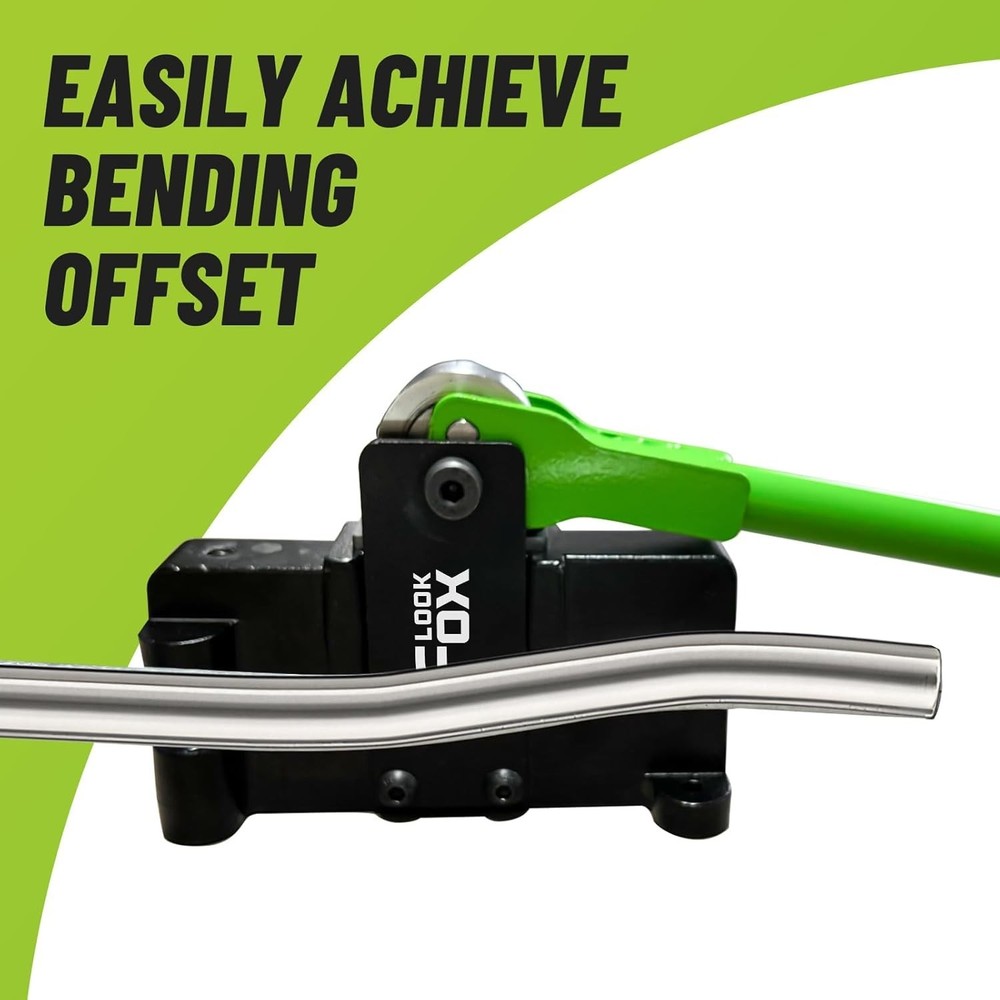 Conduit Bender, 12~14.3mm（9/16in）- Adjustable Offset for Flexible & Precise Bend