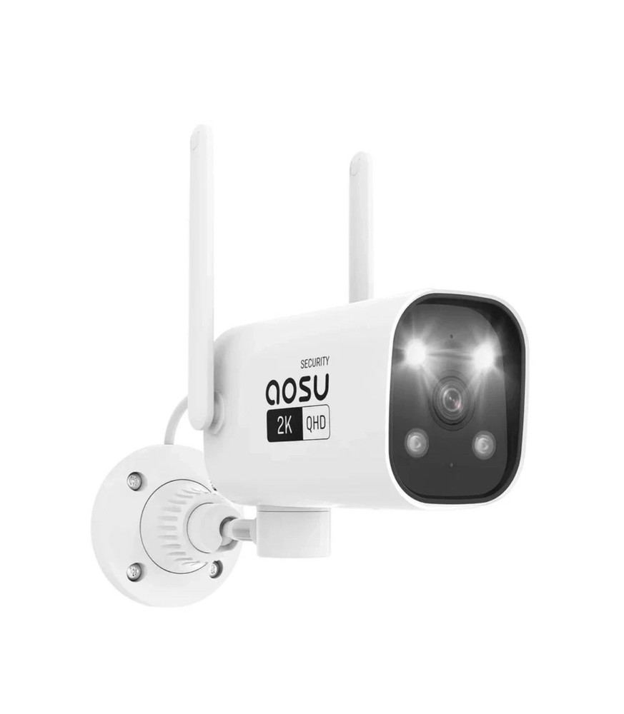 AOSU Security Cam P1 LITE 2K Wi-Fi Security 2-Camera Model: C4L2CA11 Open Box