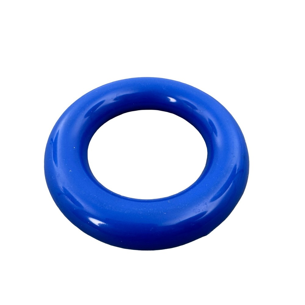 Blue Vinyl-Coated Lead Ring Flask Weight Lab Beaker Stabilizer 8.5cm
