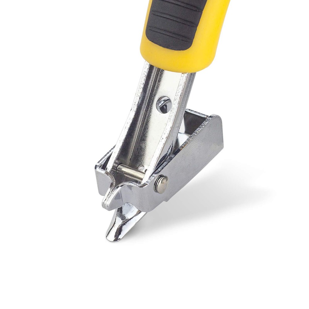 Staple Remover, Puller Tool with Ergonomic Handle, Upholstery Yellow