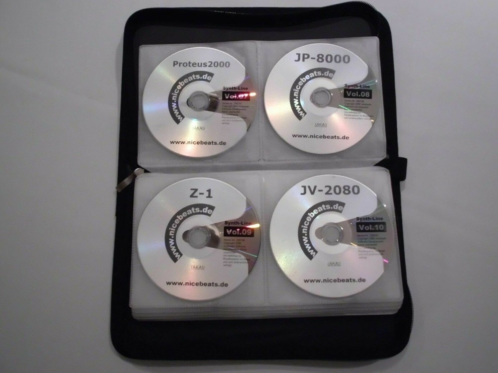 33 CD,s SoundFont Format Sample CDs ++STUDIOLINE++ nicebyte for professional use