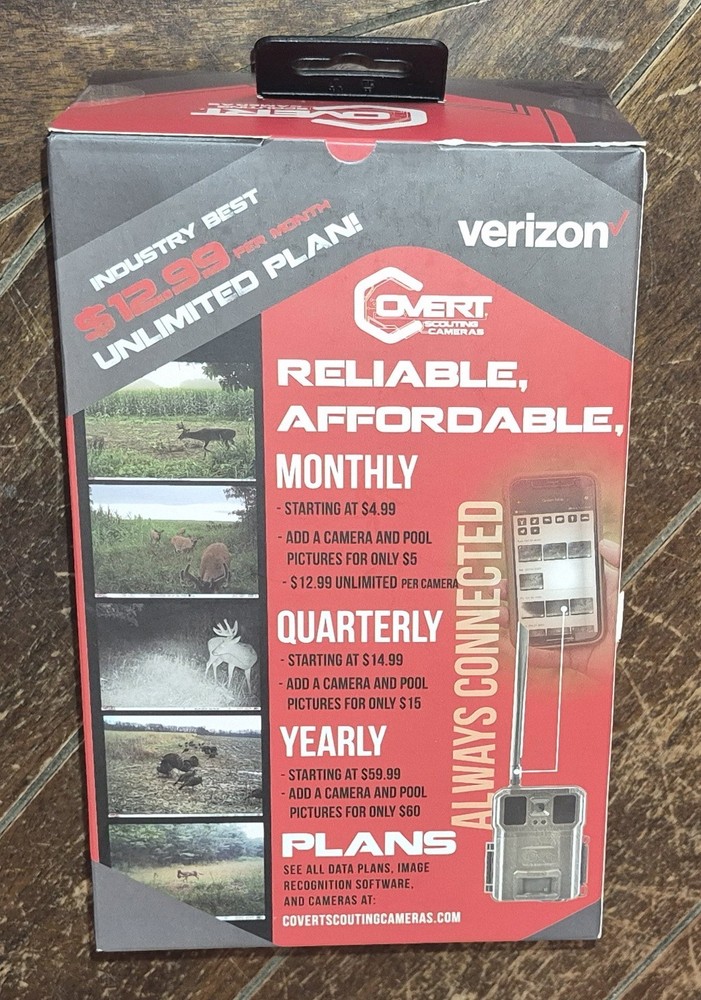 Verizon Cell Camera Covert Scouting Cameras with 32MP & 100' Flash Range- #WC32V