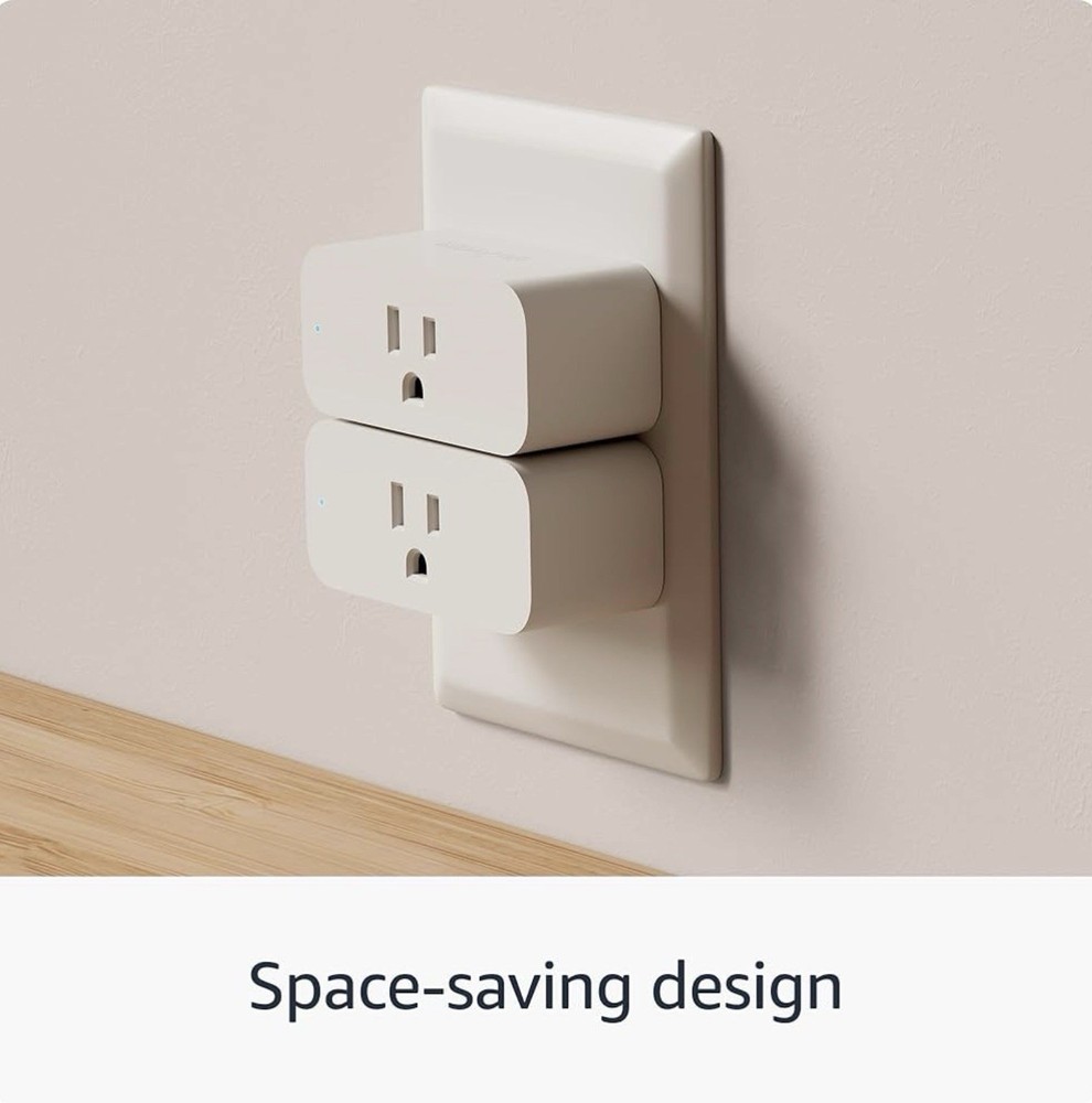 Amazon Smart Plug Works with Alexa | Simple setup,endless possibilities | White