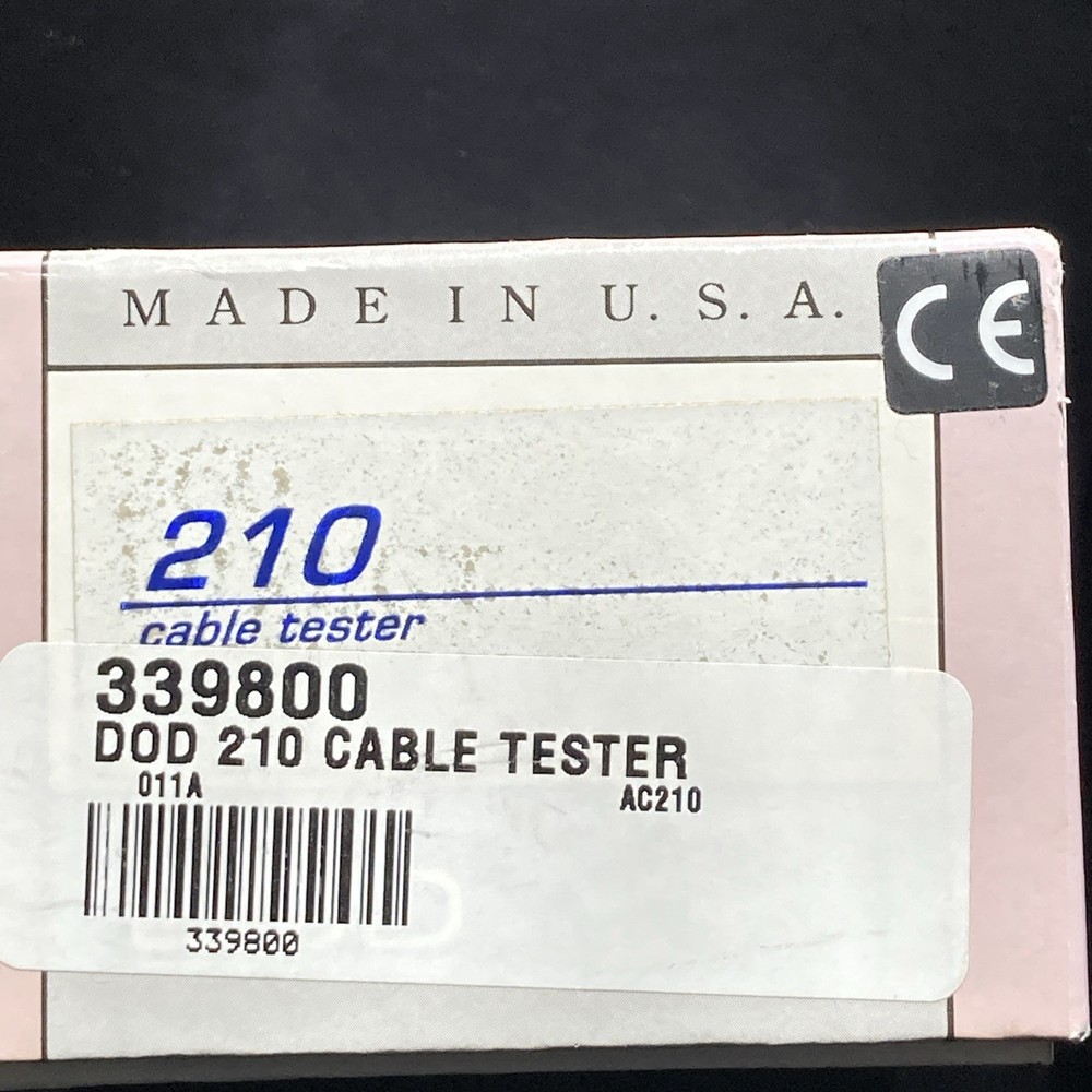 DOD 210 Cable Tester