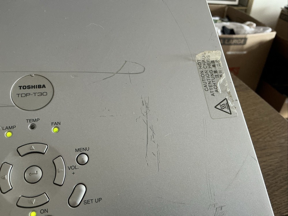 Toshiba TDP-T30 DLP Projector - Works