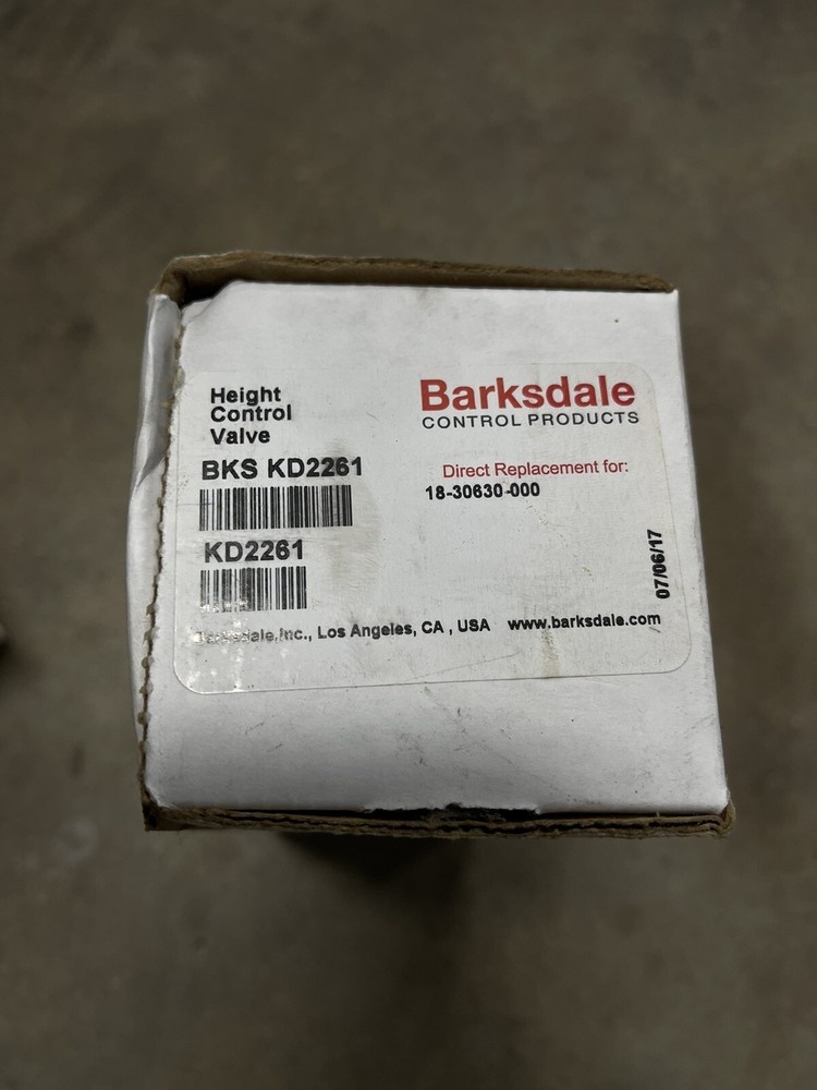 BARKSDALE HEIGHT CONTROL VALVE BKS-KD2261
