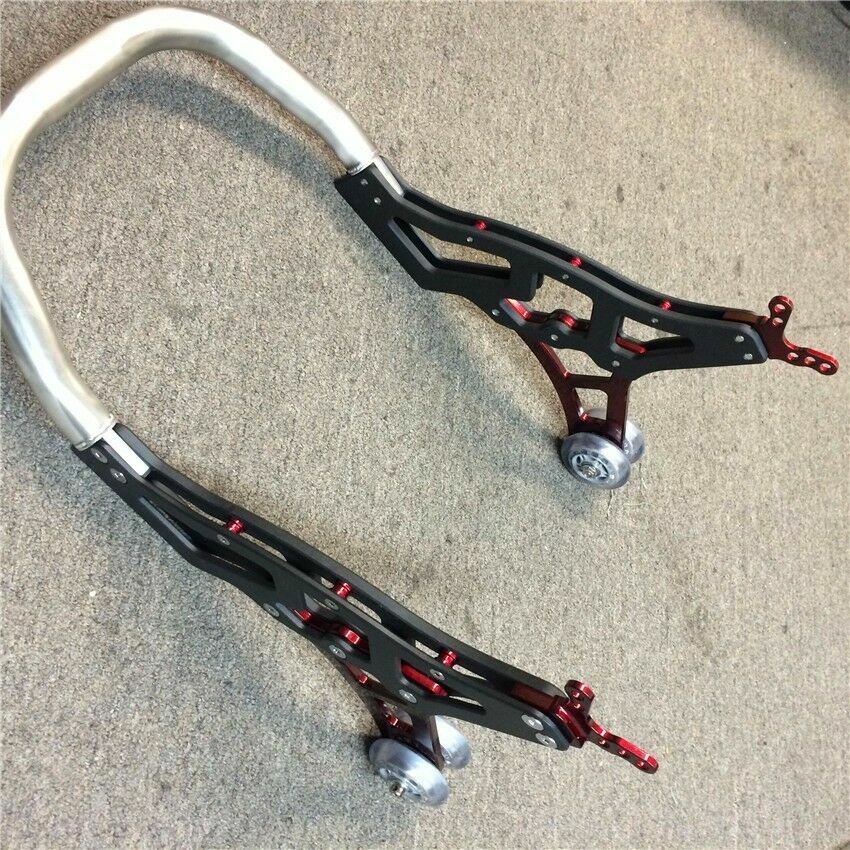 Universal Racing Motorcycle Sport Rear Combo Wheel Lift Stands Paddock Stands Re