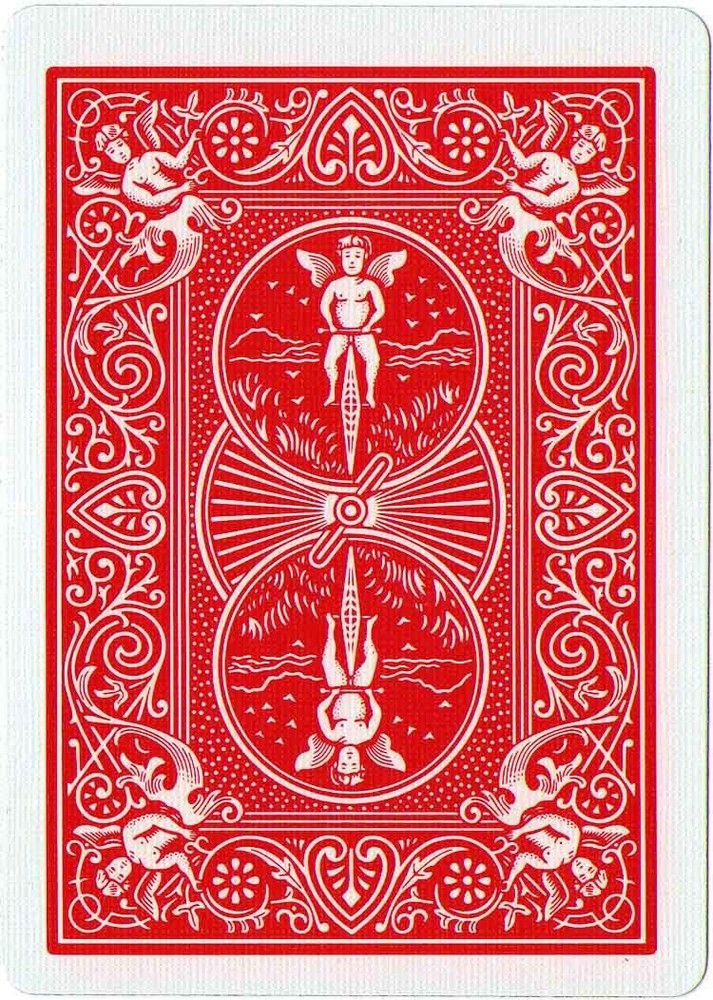 Bicycle® Standard Index Playing Cards, Single Deck (Red), *NEW*