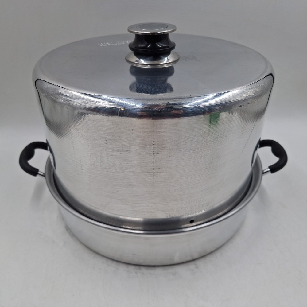 Fruit Saver Steam Canner with Temperature Indicator Knob 7qt/8pt Capacity