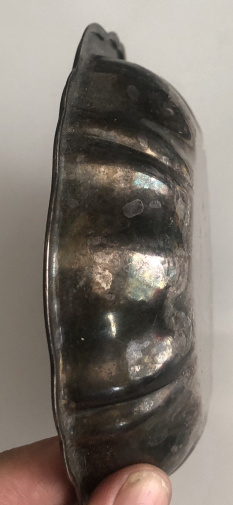Vintage Oneida Silver Plate Candy Dish 5.75”