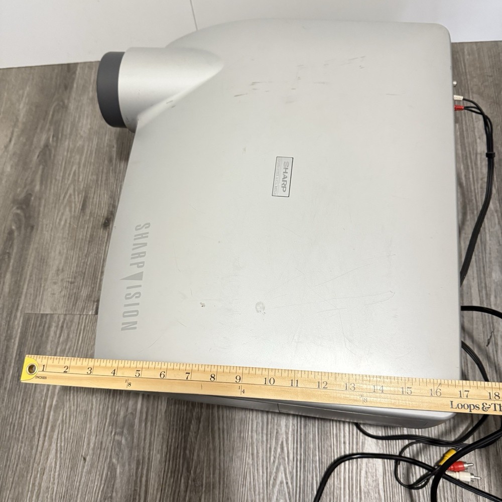 Vintage Sharp Vision LCD Projector Model No: AN-CME800 Tested Working Read Below