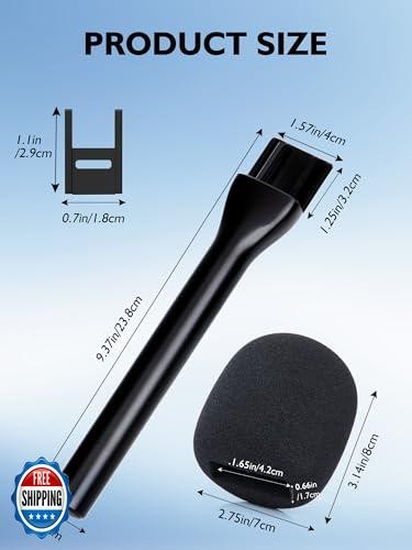 WIBOND Mic Holder for DJI Interview Go Handheld Wireless Micropho