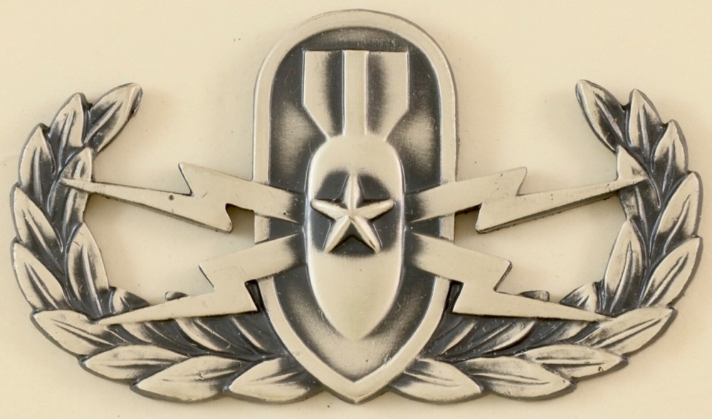 Senior Explosive Ordnance Disposal Badge CB Krew HM