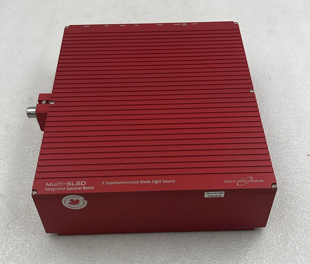 DAYY PHOTONICS Multi-SLED Integrated Spectral Bench Light Source **AS IS