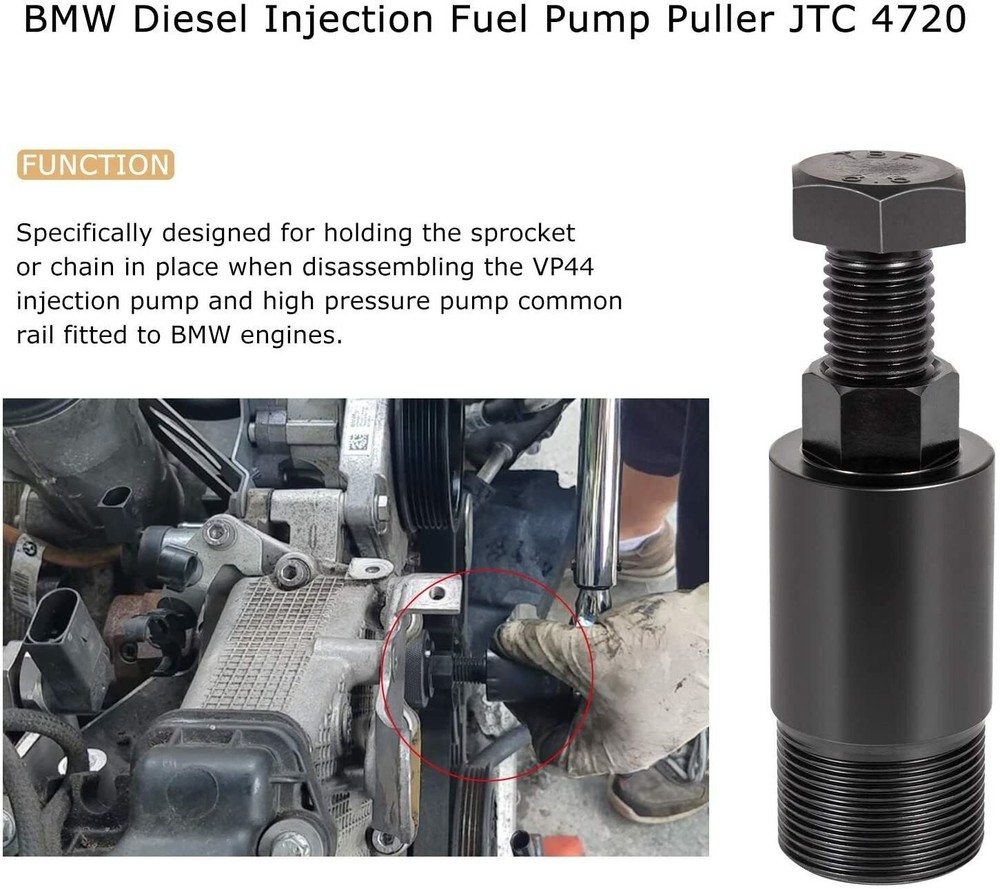 for BMW Diesel Engine Injection Fuel Pump Puller Removal Tool Replace JTC 4720