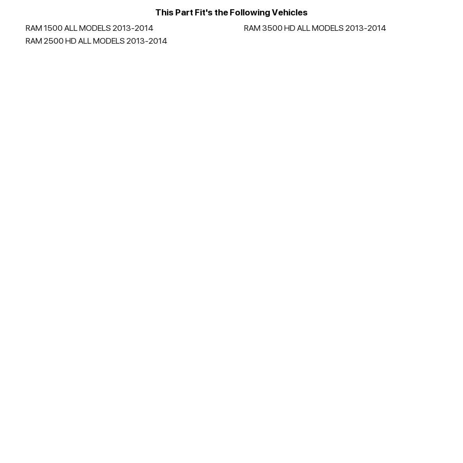 BRAKE CONTROL WIRE HARNESS, DODGE RAM