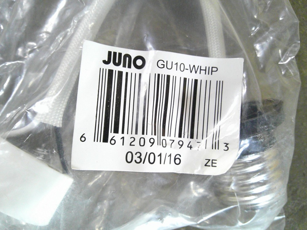 JUNO GU10WHIP Socket Adaptor Medium Base to GU10 Base Flexible Socket Adaptor