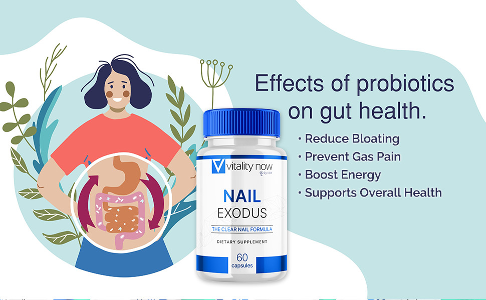 Nail Exodus Extreme Probiotic Supplement Support For Nail Health 180 Capsules