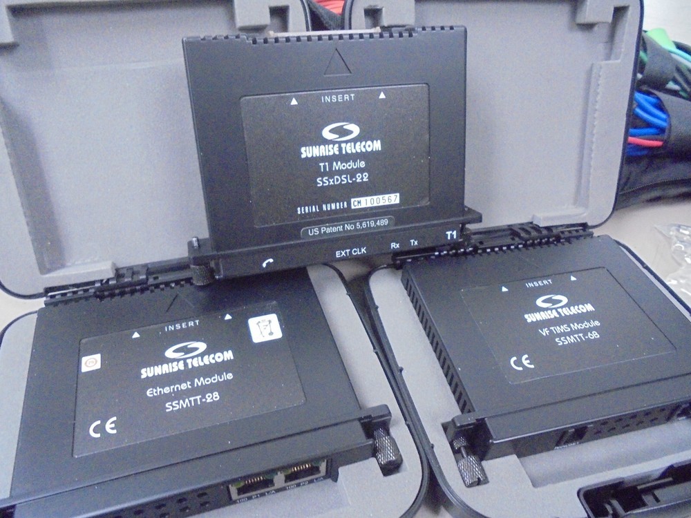 SunSet MTT Comprehensive Telecom Network Handheld Modular General Test Toolkit