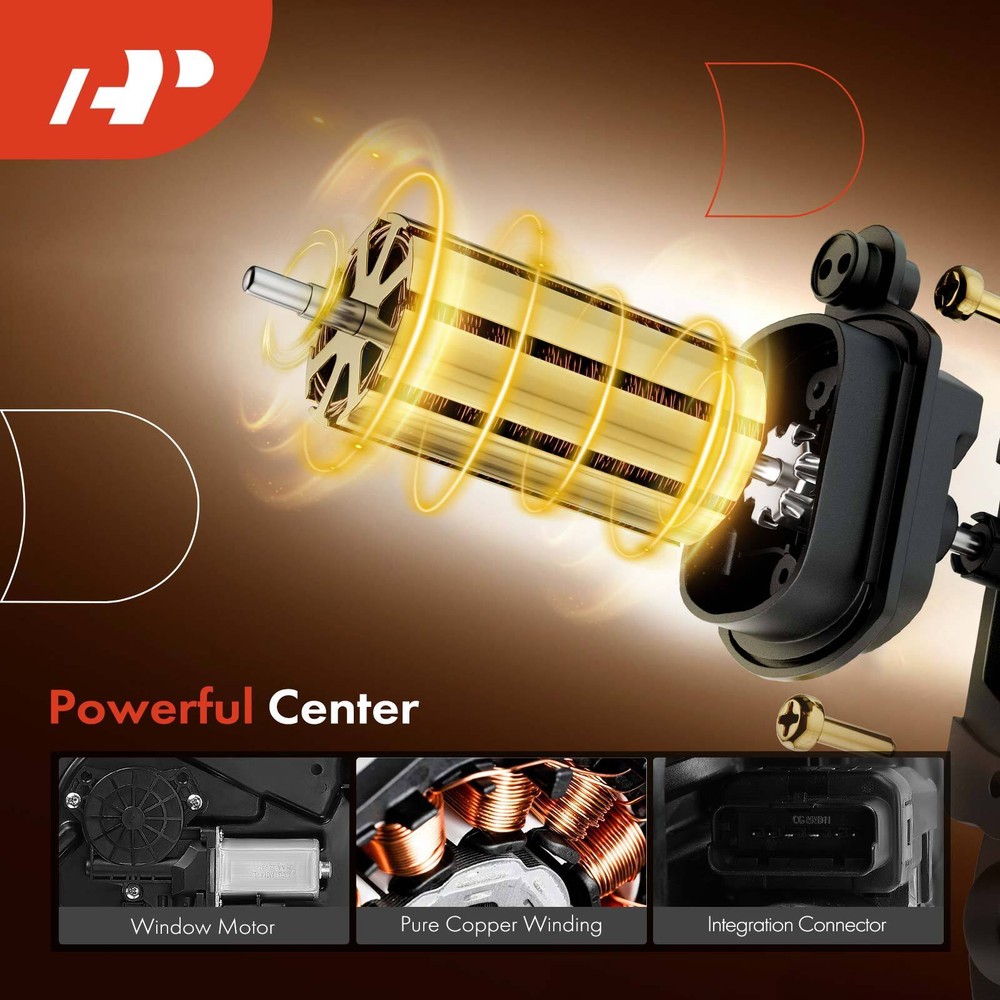 A-Premium Front Left Power Window Regulator w/ Panel for Kia Optima 2014 2015