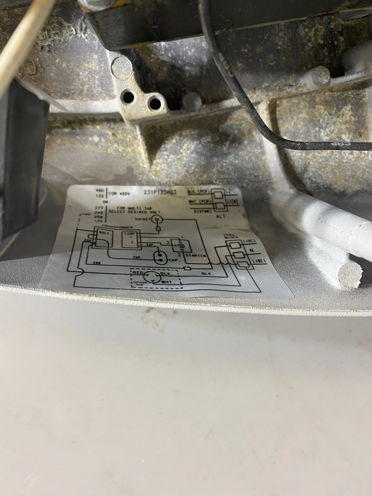 Cooper OVX25SW83E Security Light Fixture (Used)