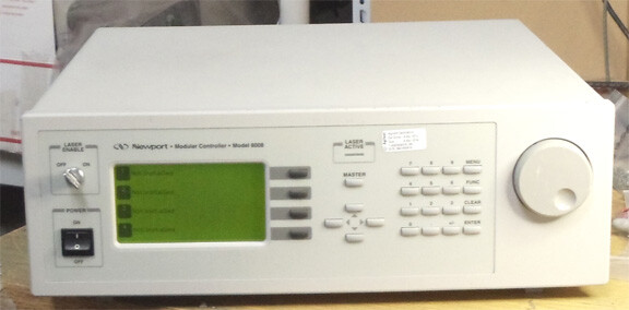 Newport 8008 High-Density Laser Diode Controller main frame