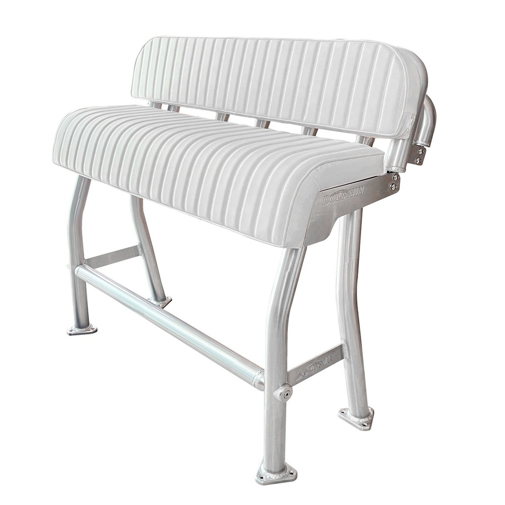 Dolphin Anodized Centre Console Pro2 T Top Leaning Post Boat Seat  L Size 40in