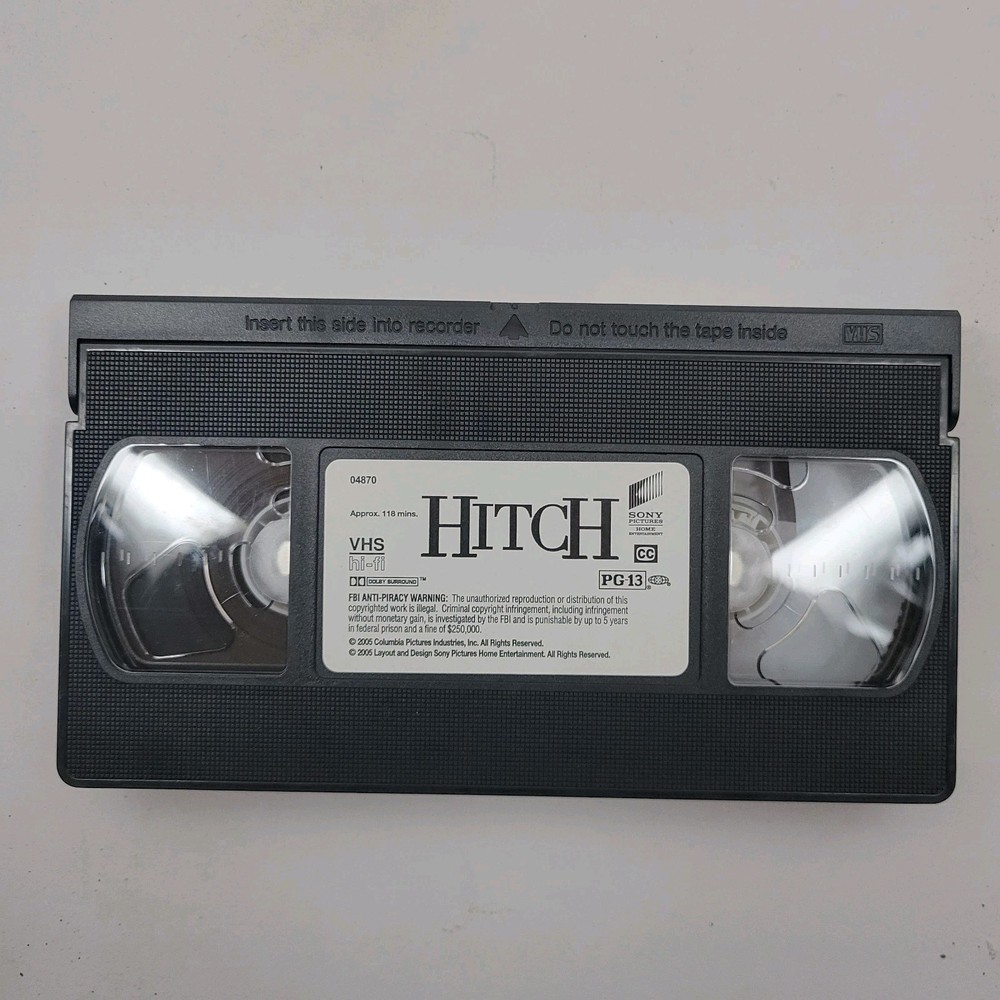 Hitch (VHS, 2005) (Good)
