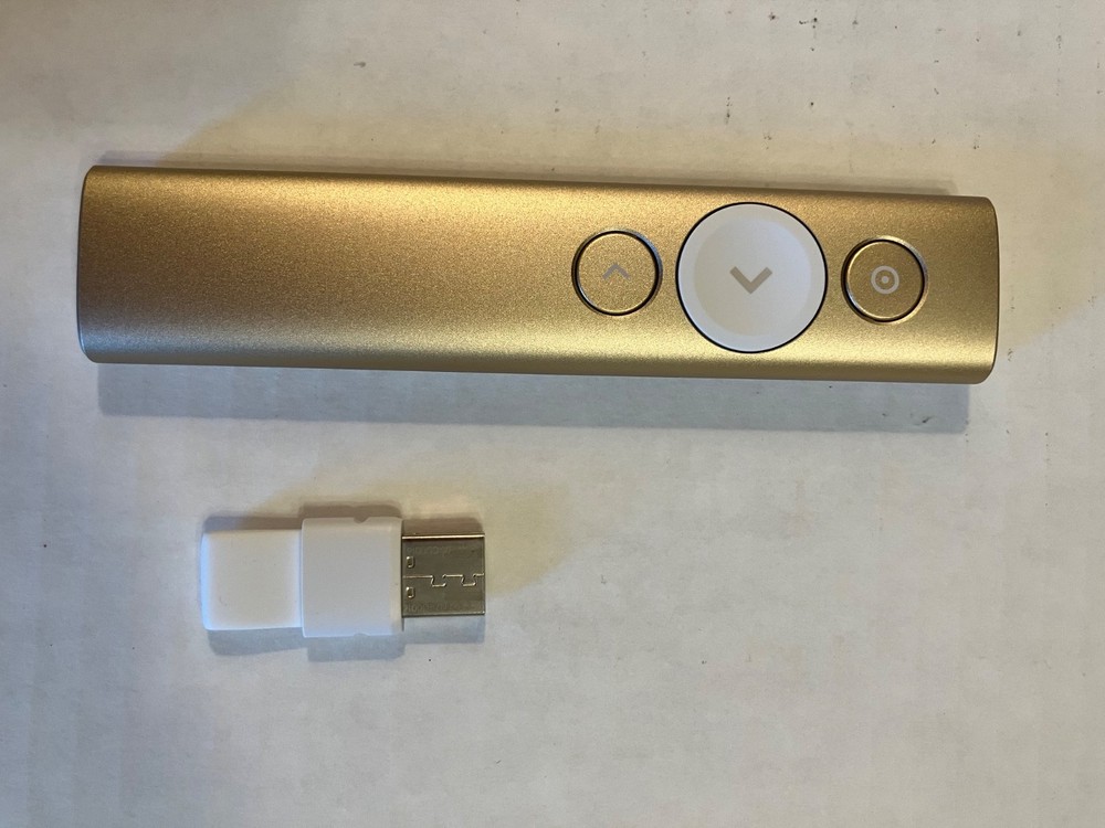 Logitech Spotlight Wireless Presentation Remote - Gold (910-004860) Open Box