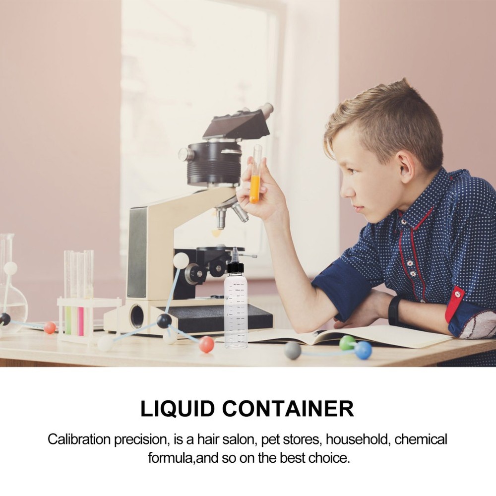 12 Pcs Plastic Squeeze Bottles Liquid Containers for Chemical Formula Use