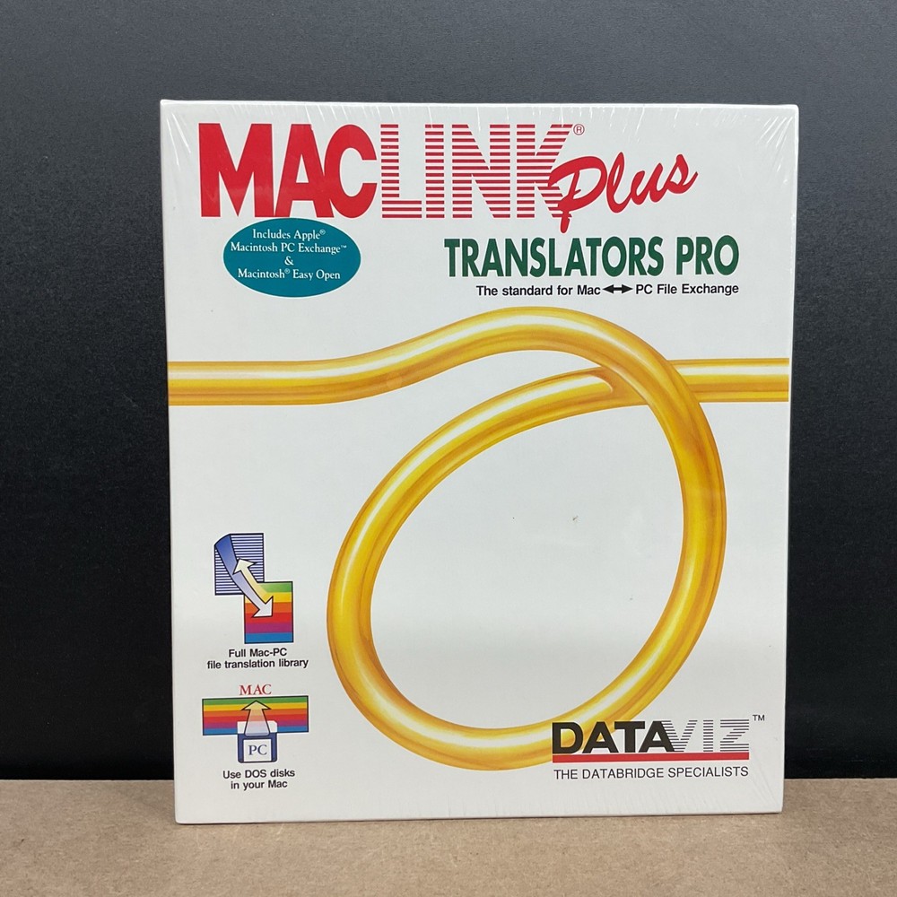 MacLink Plus Translators Pro Version 7.5 Mac OS DataViz Factory Sealed