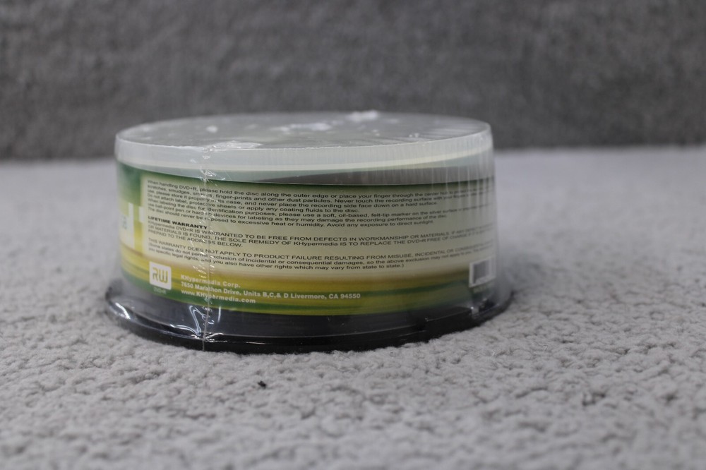 Hypermedia DVD+R 8x 4.7GB Video 120 Min